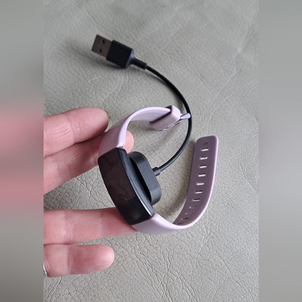 Fitbit Smartwatch with Lavender Band